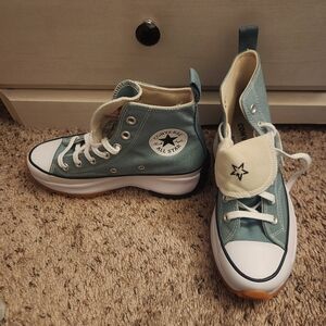 Converse High-Top Sneakers - Blue NEW
